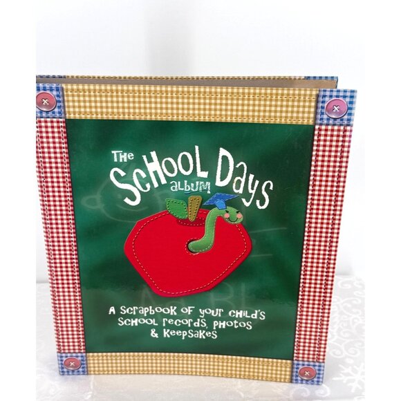 The‎ School Days Album Childs Scrapbook For School Records Photos & Keepsakes - Picture 1 of 7